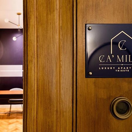 Ca'Milla Luxury Apartments Trieszt Kültér fotó